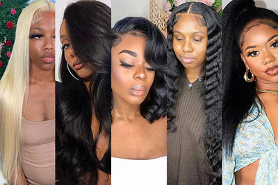 5 Types of Virgin Brazilian Human Hair Wigs